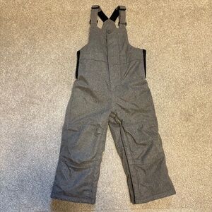 Baby Gap Toddler Snow Bib Overalls / snow pants 2T gray
